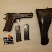 (2) Two  –  WWI  1911  US Army Issued Pistols