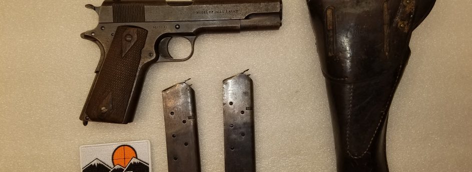 (2) Two – WWI 1911 US Army Issued Pistols